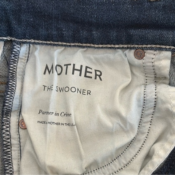 Mother jeans the Swooner Partner in crime , sz 26 - Picture 13 of 15